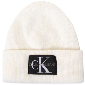 Calvin Klein dámská krémová čepice - OS (YAF)